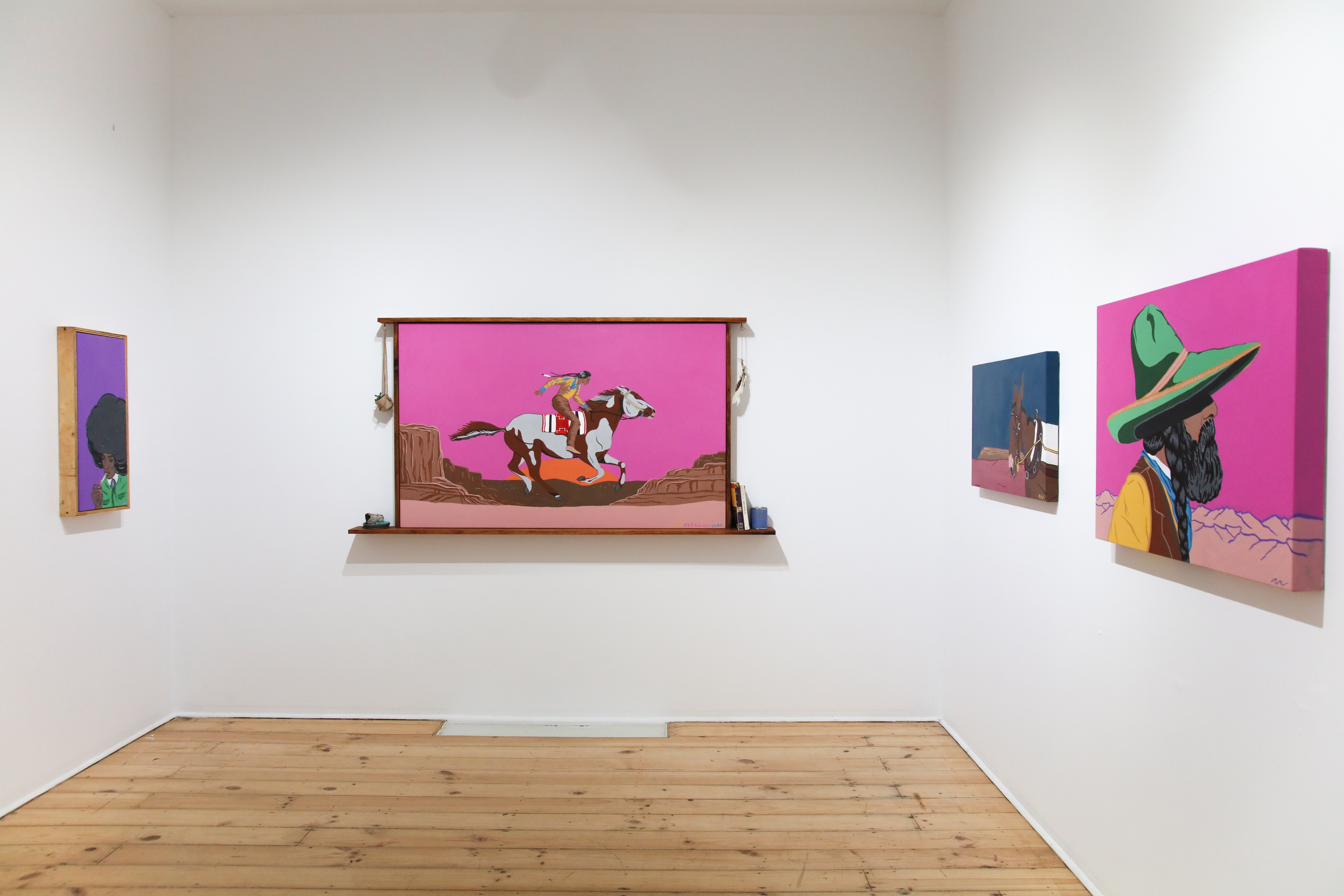 Mellow War Exhibition Installation